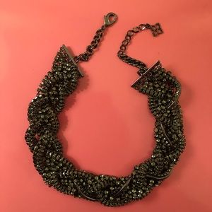 BCBG adjustable statement necklace
